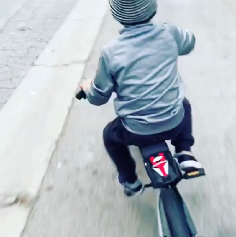 ‘Beaming With Pride’! Ryan Dorsey Shows Son Josey Learning to Ride a Bike