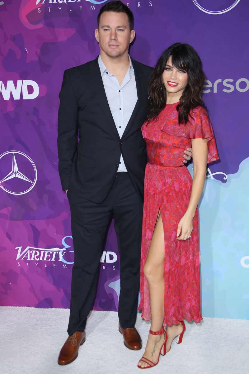 Channing Tatum and Jenna Dewan Tatum at the Variety and WWD StyleMakers Awards November 2016