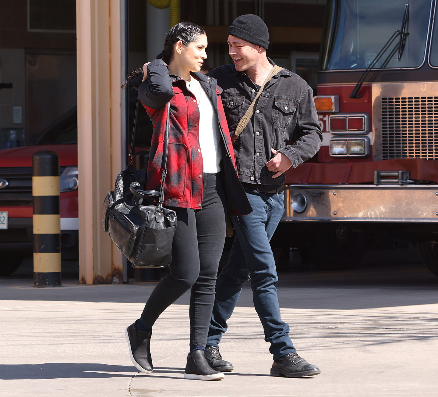 Kelly Severide and Stella pic