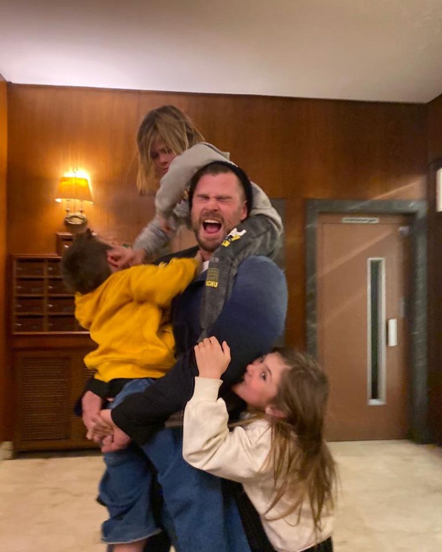 Chris Hemsworth Instagram Marvel Moms and Dads