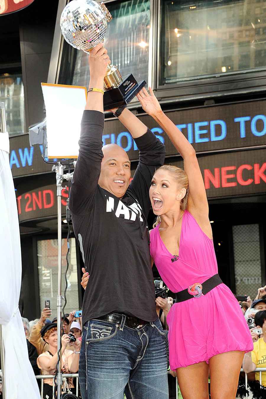 Dancing With the Stars Winners Through the Years Mirrorball Champs From 2005 to Now Hines Ward Kym Johnson