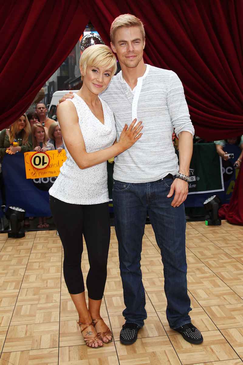 Dancing With the Stars Winners Through the Years Mirrorball Champs From 2005 to Now Kellie Pickler Derek Hough