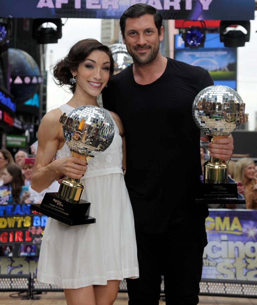 Dancing With the Stars Winners Through the Years Mirrorball Champs From 2005 to Now Meryl Davis Maksim Chemerkovskiy