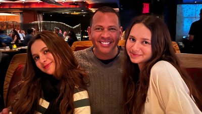 'Date night'!  Alex Rodriguez's best moments with daughters Natasha and Ella