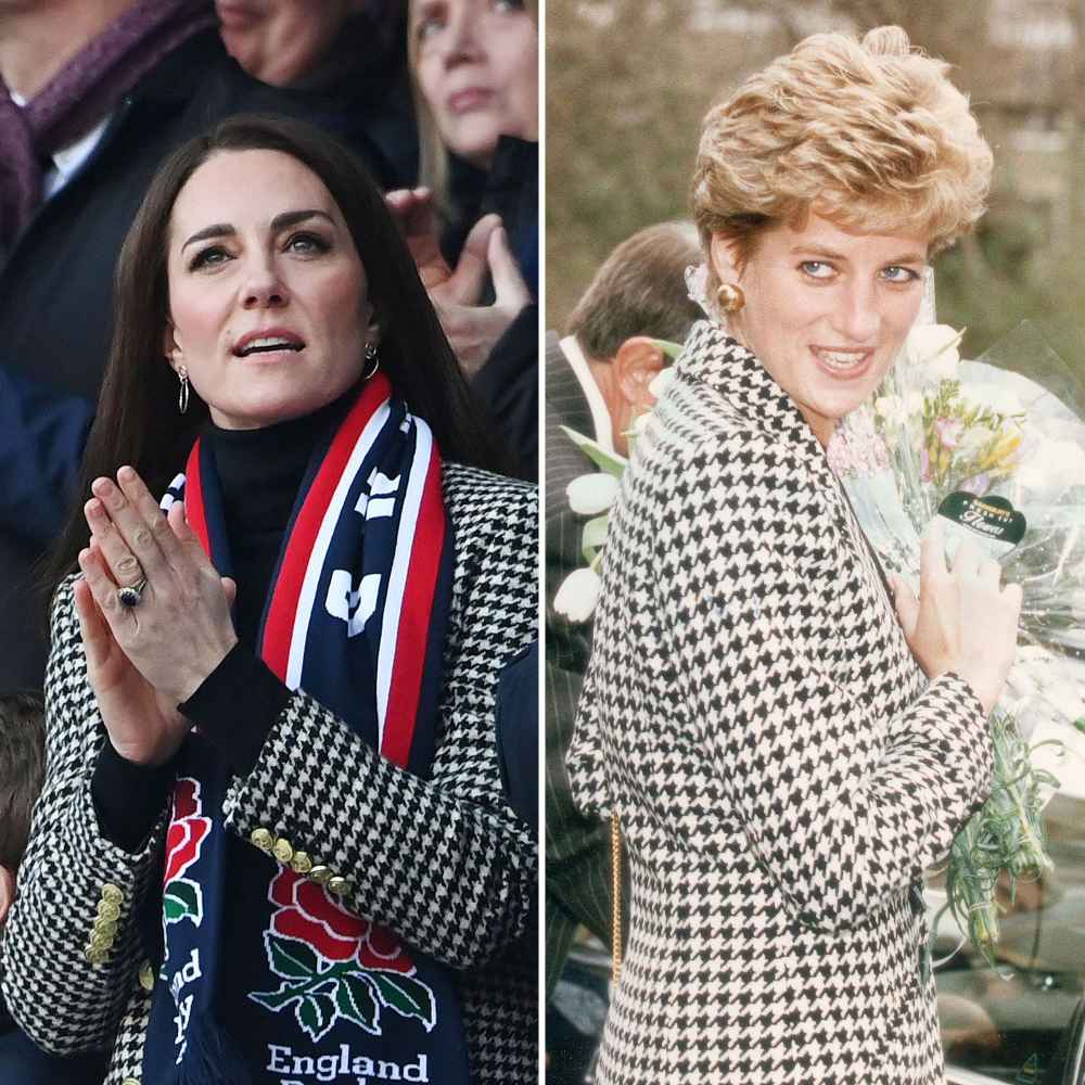 Duchess Kate Recreated Princess Diana Outfit Rugby Match