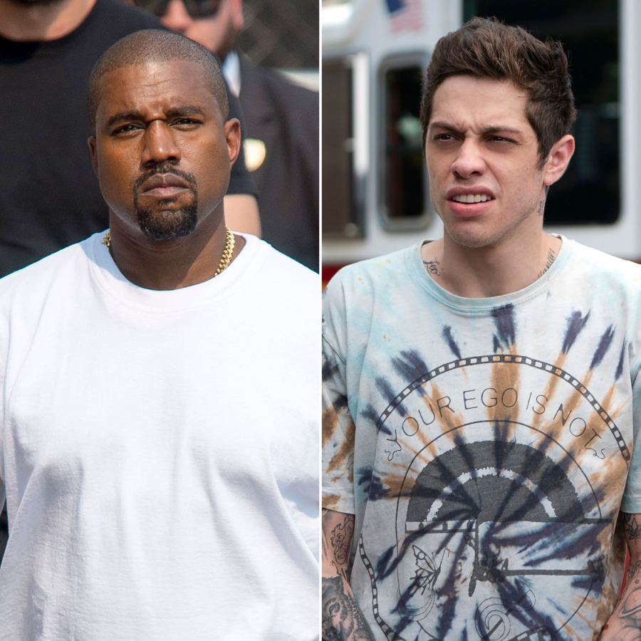 Every Time Kanye West Dissed Pete Davidson After Kim Kardashian Romance Started