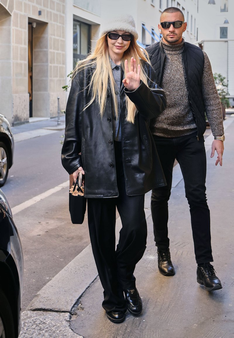 Gigi Hadid The Best Celeb Street Style From Milan Fashion Week 2022
