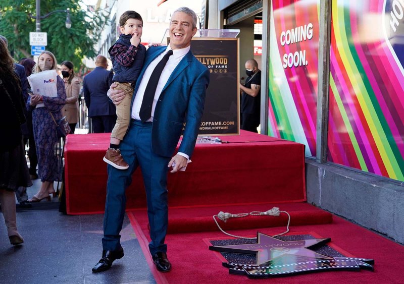 Growing Up Andy Cohens Son Ben Steals Show Walk Fame Ceremony