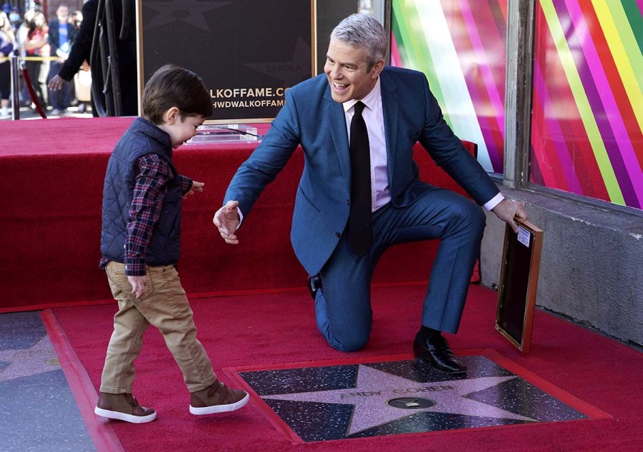 Growing Up Andy Cohens Son Ben Steals Show Walk Fame Ceremony