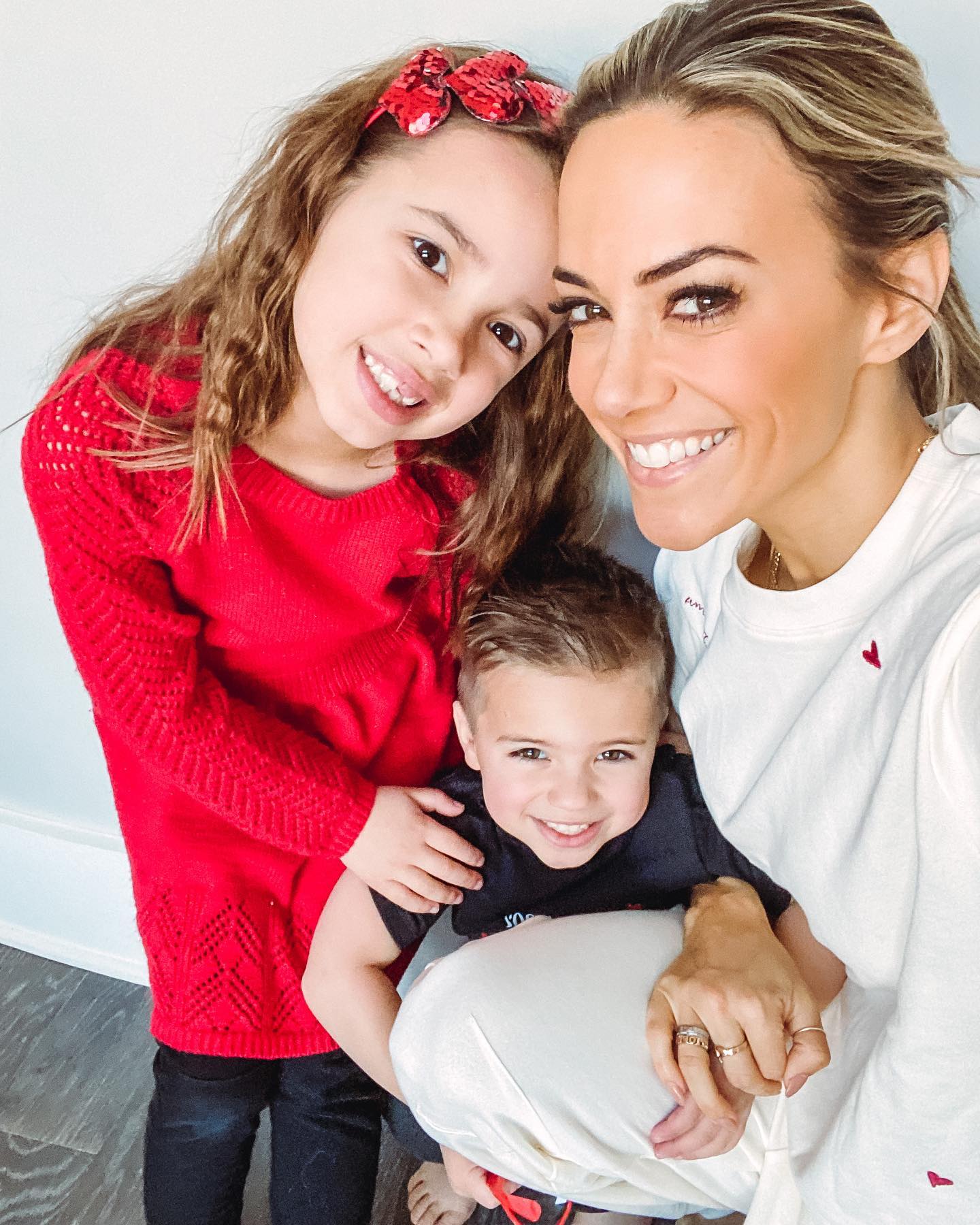 Happy Valentine’s Day! See Jana Kramer's Best Pics With Jolie and Jace