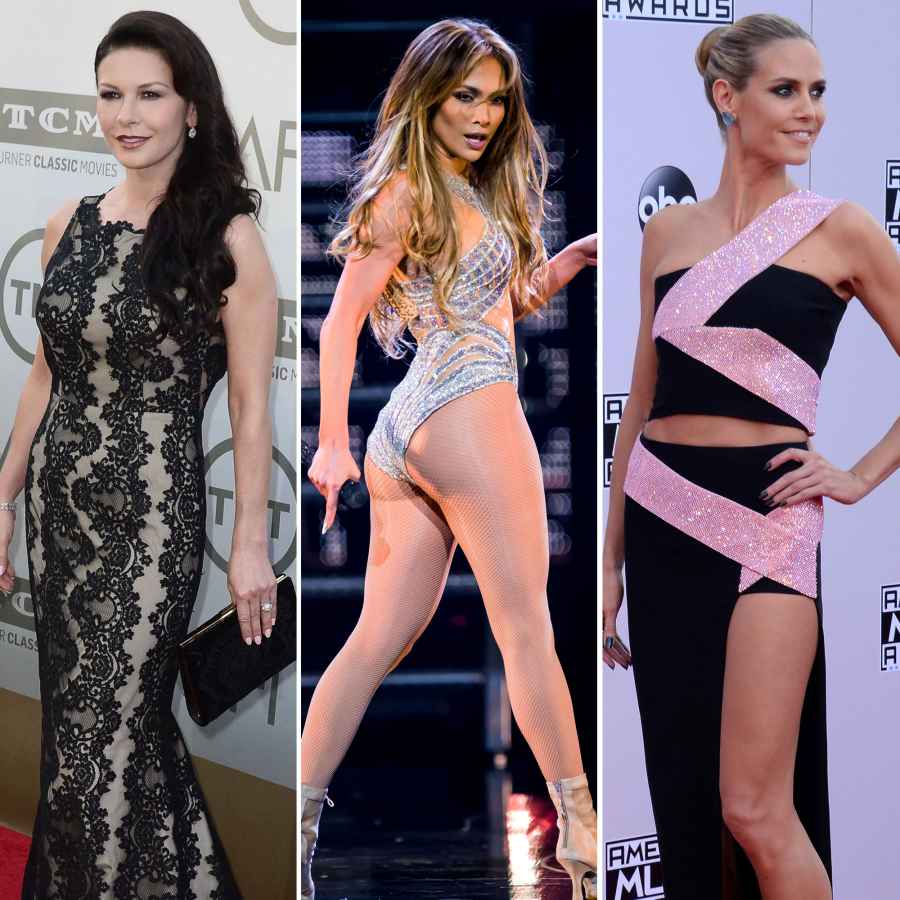 Hottest Celebs Over 40 Catherine Zeta Jones Jennifer Lopez Heidi Klum