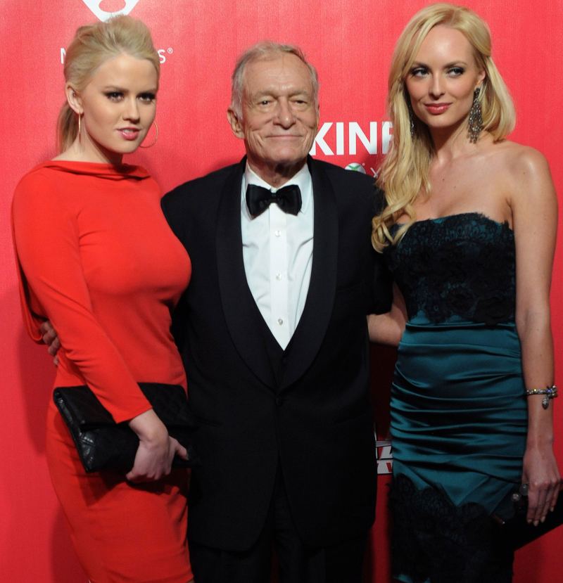 Hugh Hefners Romances His Wives and Girlfriends Through the Years Kristina and Karissa Shannon