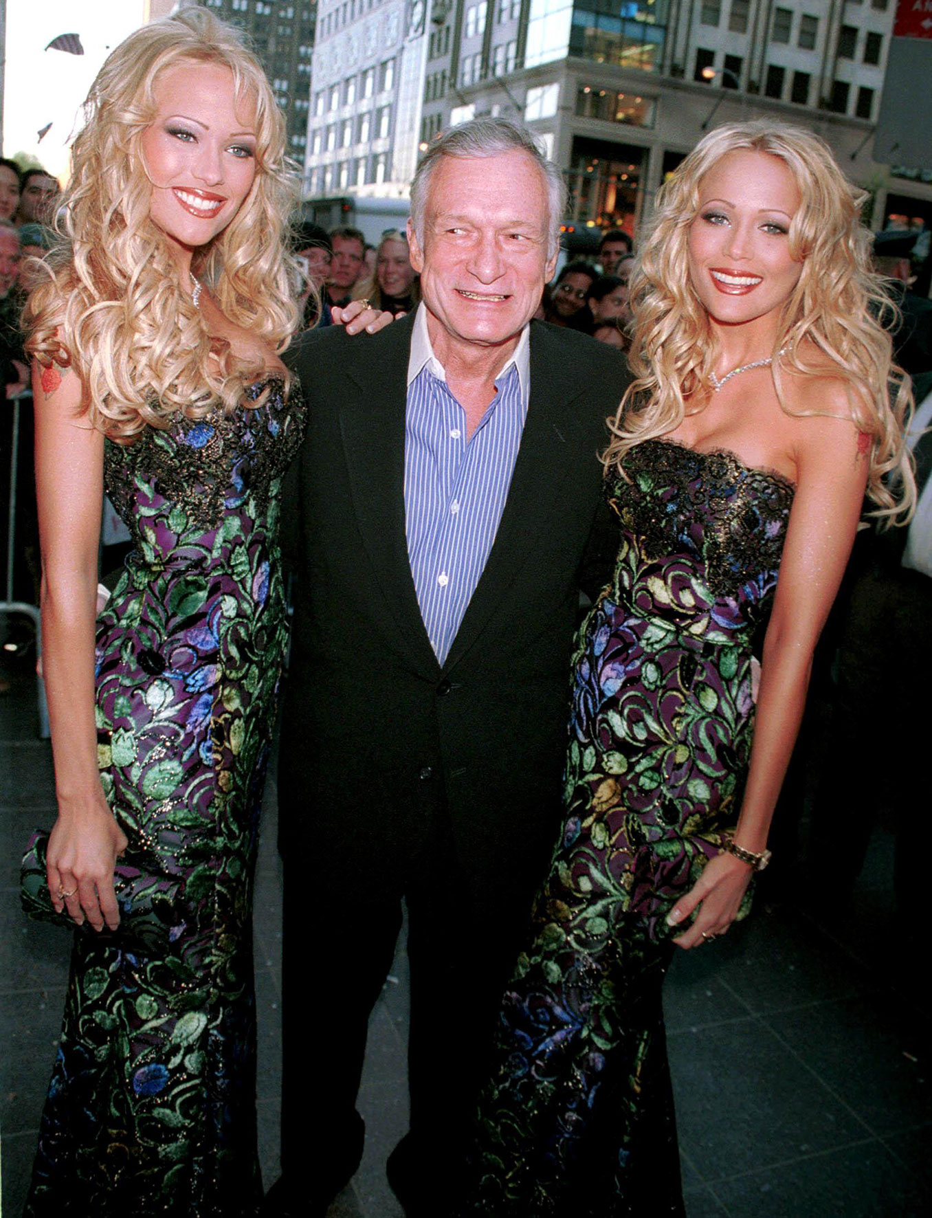 Hugh Hefners Romances His Wives and Girlfriends Through the Years Mandy and Sandy Bentley