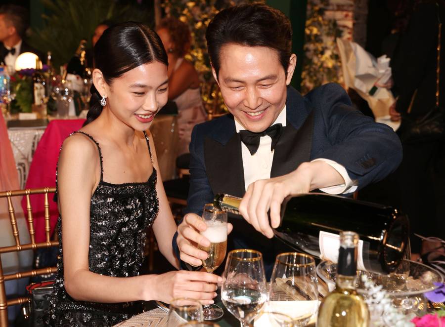 Inside the SAG Awards 2022 What You Didn't See on TV Jung Ho-Yeon and Lee Jung-Jae