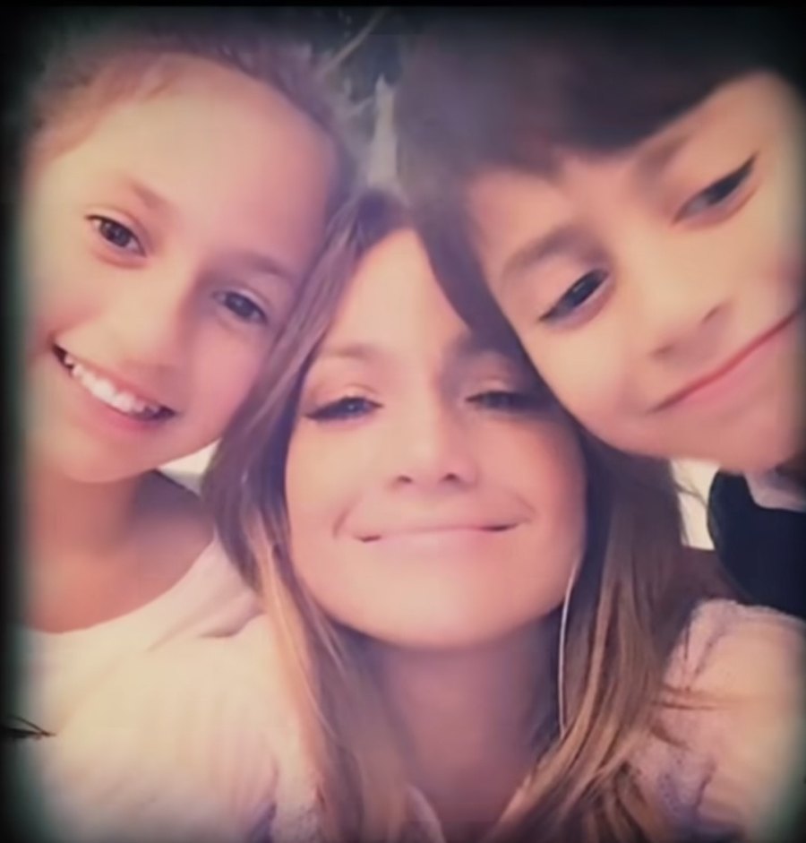 JLo and twins Emme and Max on 15th birthday