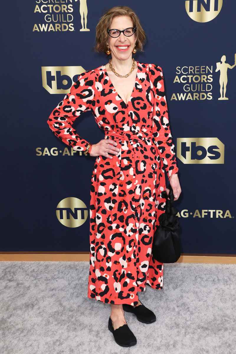 Jackie Hoffman Red Carpet Arrival SAG Awards 2022