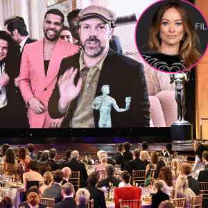 Jason Sudeikis Gives Shout Out His Kids With Ex Olivia Wilde Speech