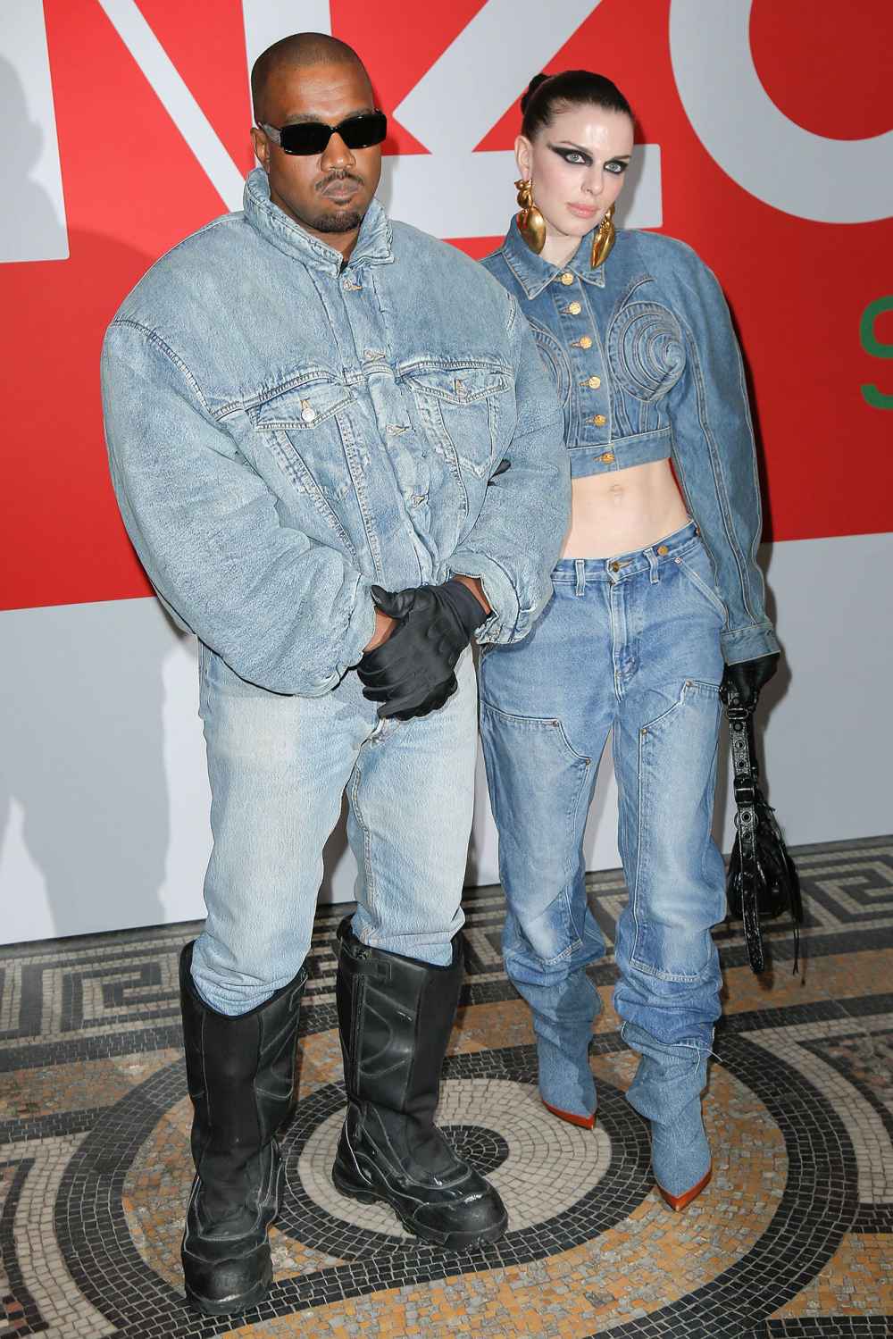 Julia Fox Admits She’s Been Wearing Similar Looks to Kim Kardashian 2 Kanye West Kenzo Fashion Show