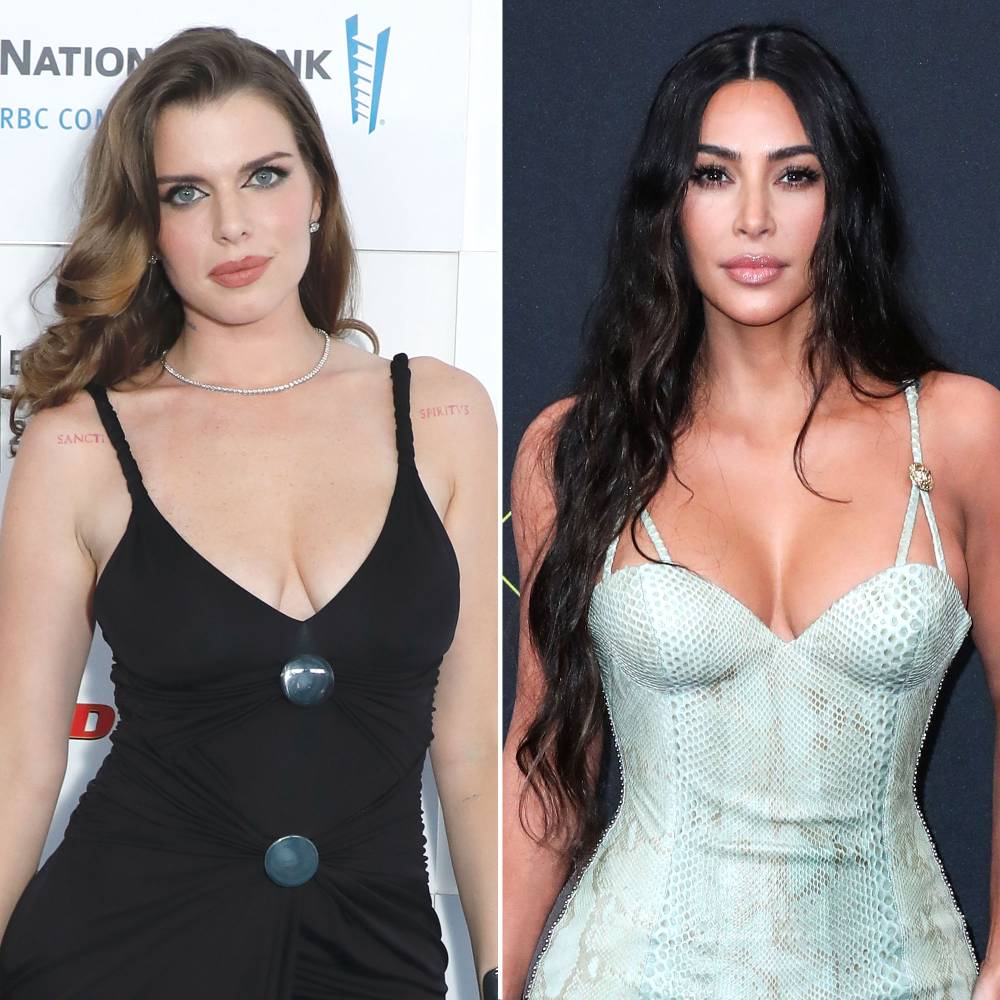 Julia Fox Admits She’s Been Wearing Similar Looks to Kim Kardashian