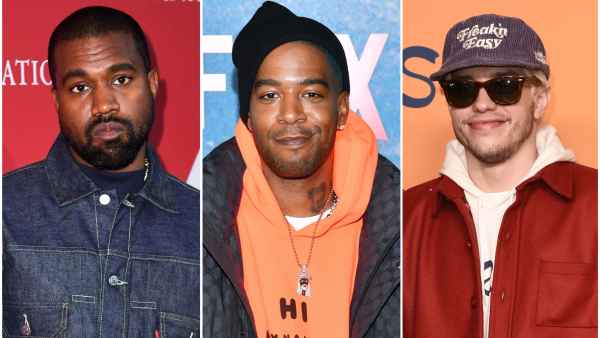 Kanye West and Kid Cudi and Pete Davidson beef