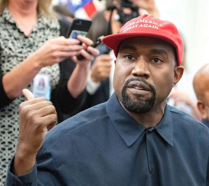 Kanye West Disses Pete Davidson Again Amid Instagram Drama 2 MAGA Hat
