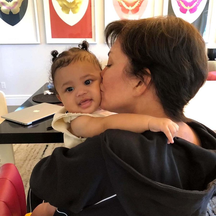 Kardashian Jenner Family Members Wish Kylie Jenners Daughter Stormi Happy 4th Birthday