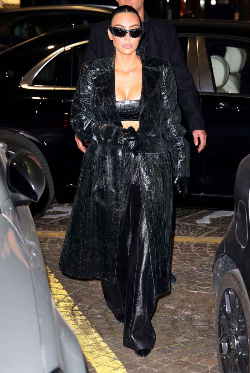 Kim Kardashian The Best Celeb Street Style From Milan Fashion Week 2022
