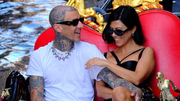 Kourtney Kardashian and Travis Barker React to Predictions for Their 'Fairy Tale' Wedding