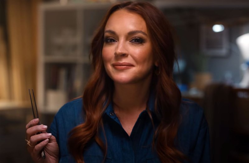 Lindsay Lohan Celebs in Super Bowl 2022 Commercials