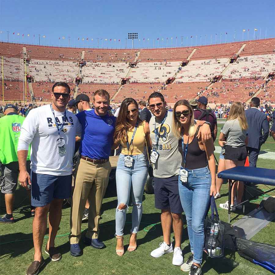 Los Angeles Rams Coach Sean McVay and Fiance Veronika Khomyns Relationship Timeline