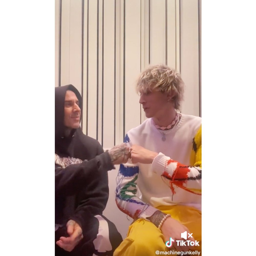 MGK Changes Album Name After Getting Born With Horns Tattoo Travis Barker