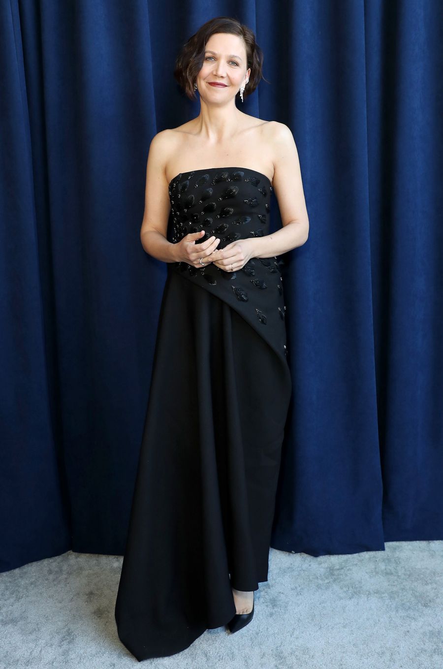 Maggie Gyllenhaal Red Carpet Arrival SAG Awards 2022