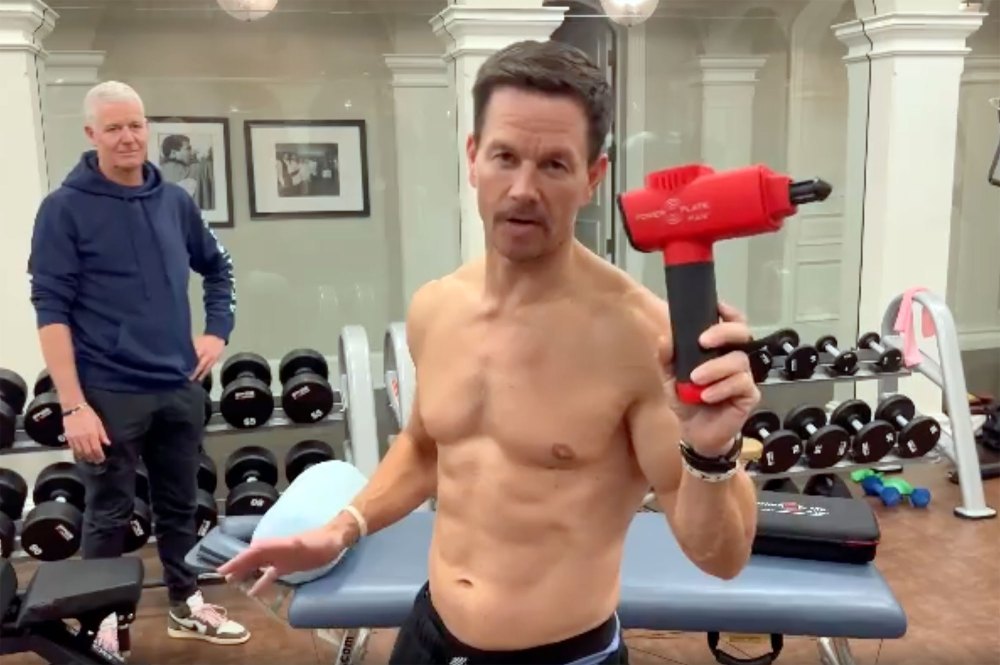 Mark Wahlberg Shows Off His Massage Gun' After Tom Holland Mistook It for a Sex Toy