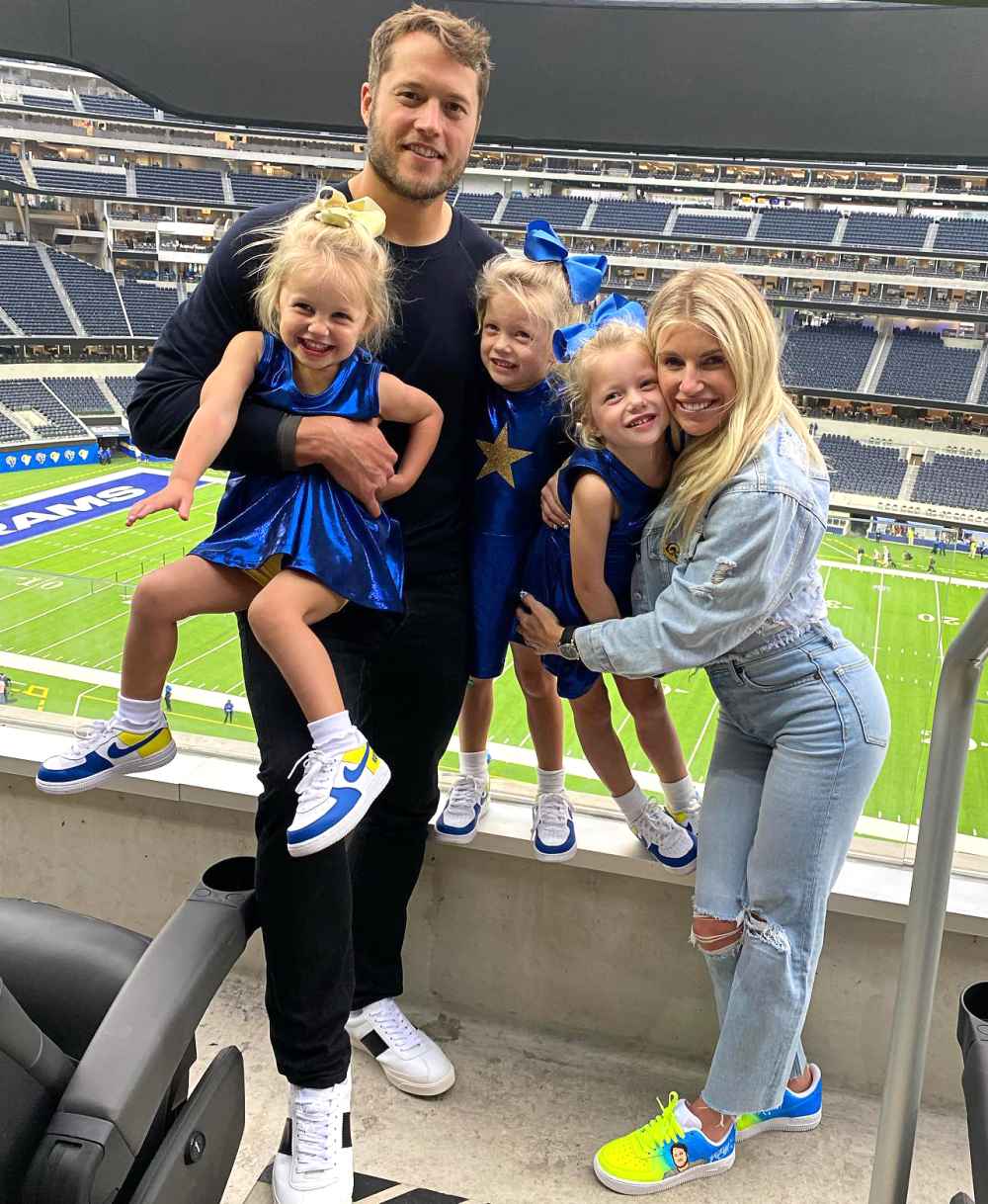 Matthew Stafford's Wife Kelly Was 'Hesitant' to be Included in Rams Documentary Before Super Bowl Win