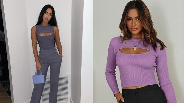 Megan-Fox-Cutout-Top