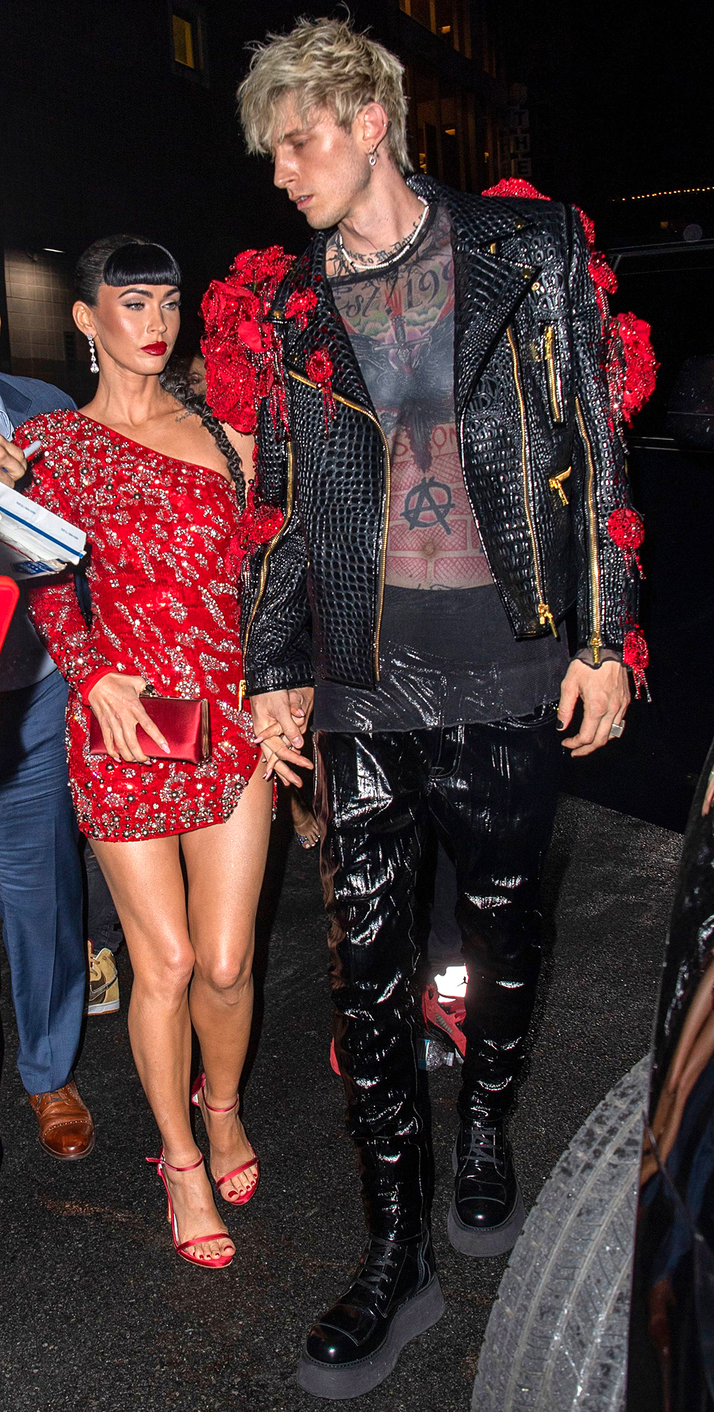 Megan Fox and Machine Gun Kelly Love Stepping Out in Sexy, Color Coordinated Outfits — Here’s Proof