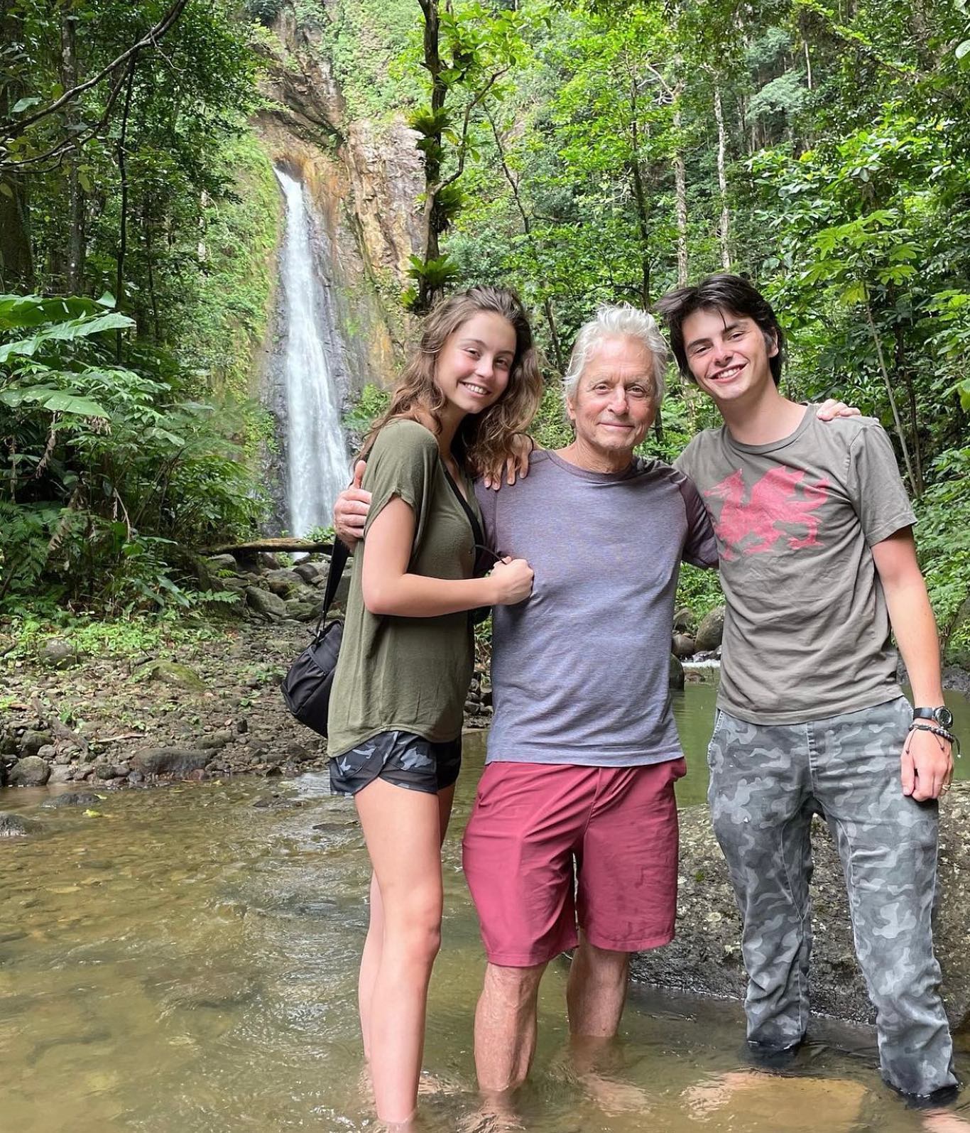 Michael Douglas’ Kids Carys and Dylan Look All Grown Up in Vacation Photo