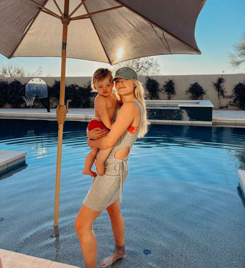 ‘My Pool Boy’! See Witney Carson’s Cutest Photos With Her Son Leo