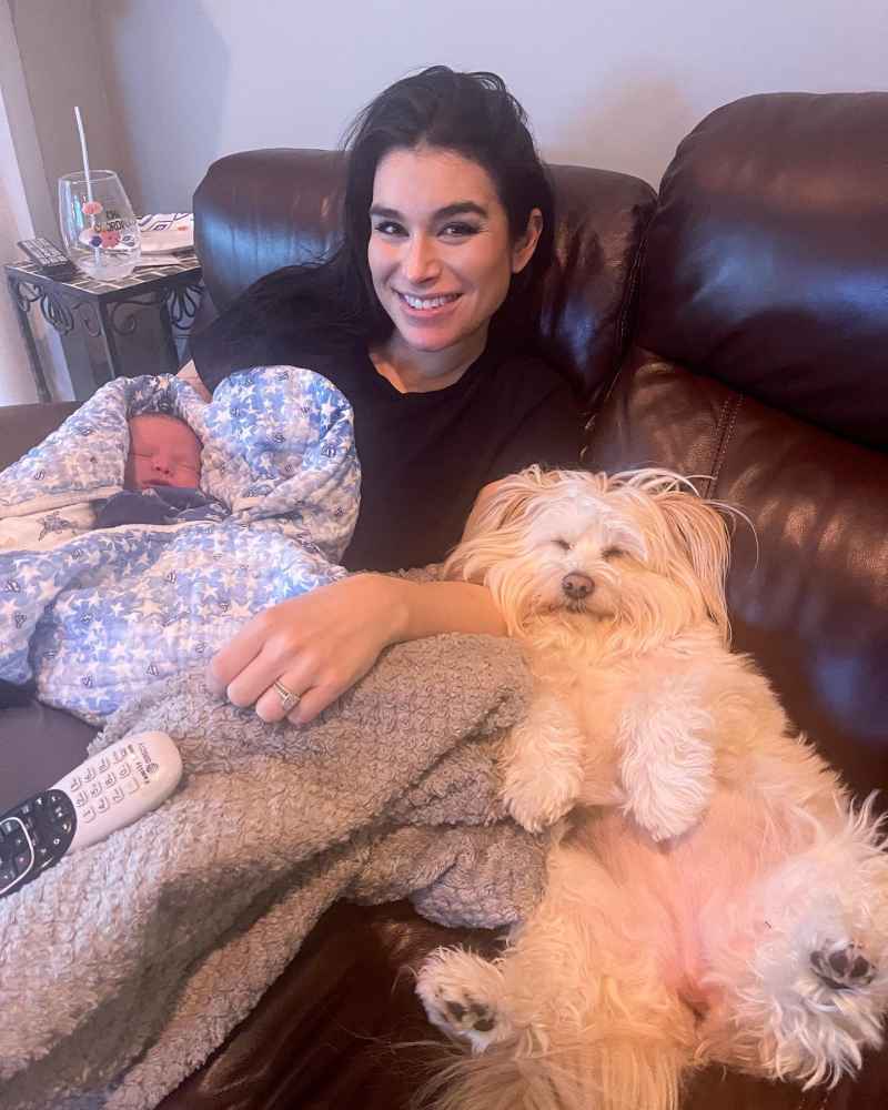 Obsessed! New Mom Ashley Iaconetti Can’t Stop ‘Staring at Dawson’s Face’