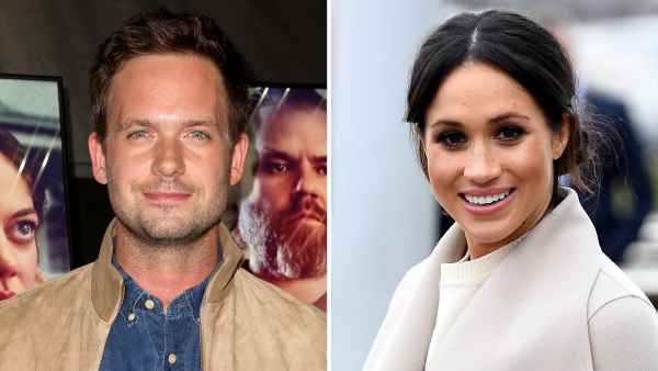 Patrick J. Adams Shares Meghan Markle's Reaction to Seeing Him Naked on Stage