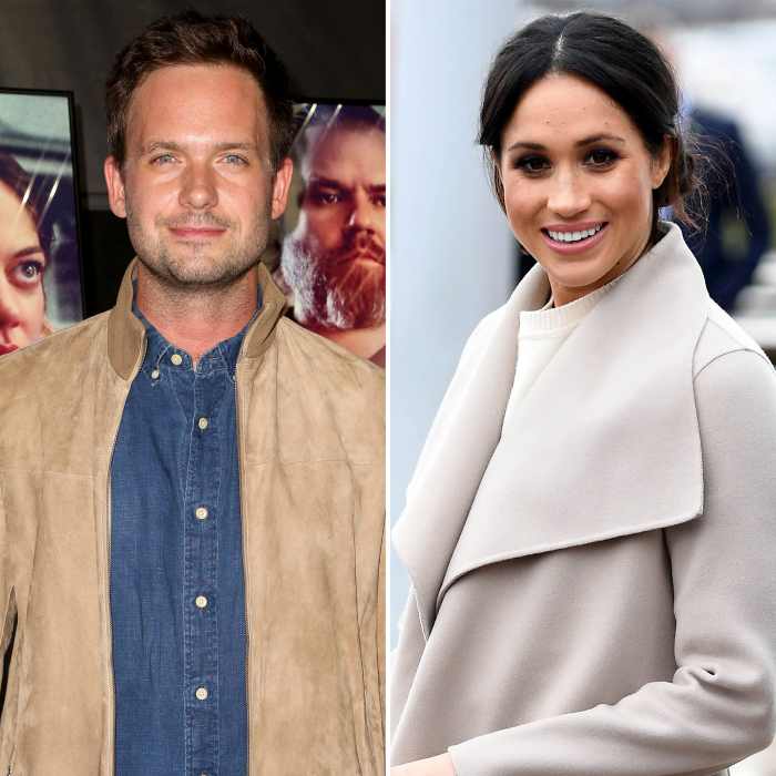 Patrick J. Adams Shares Meghan Markle's Reaction to Seeing Him Naked on Stage