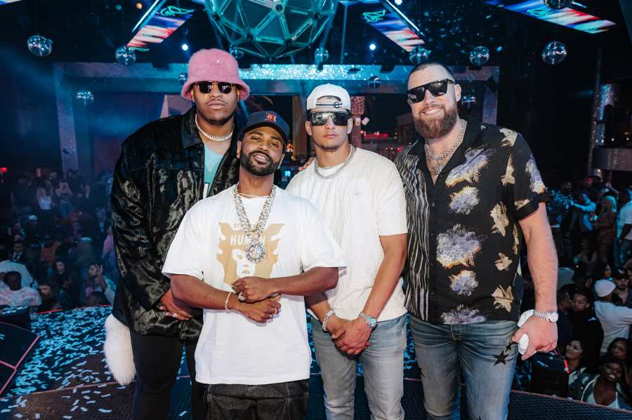 Patrick Mahomes Celebrates Bachelor Party With Big Sean and More In Las Vegas