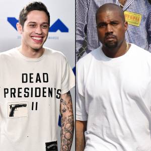 Pete Davidson Seemingly Throws Subtle Shade at Kanye West After Reactivating His Social Media