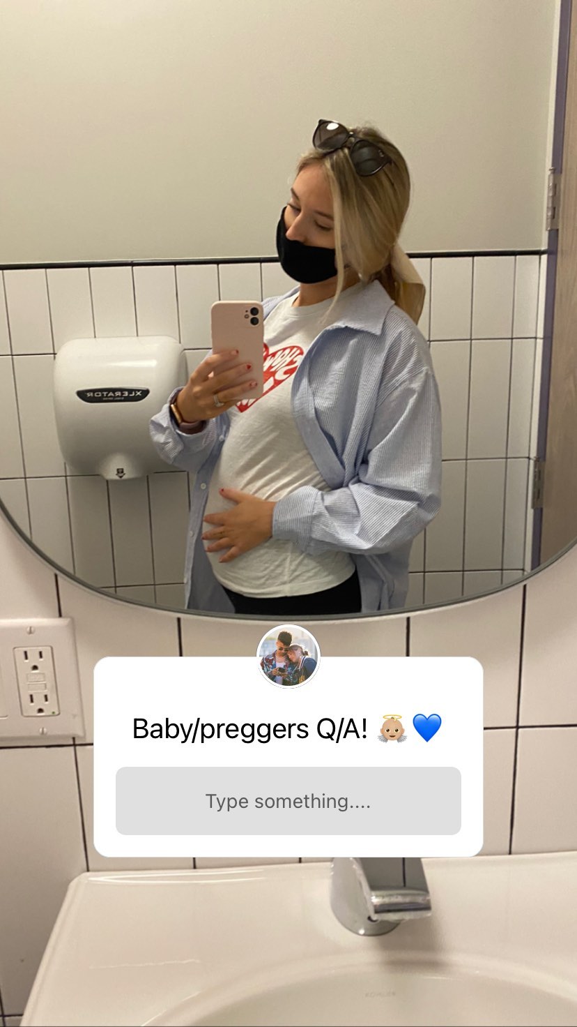 Pregnant Ellie Woods Shows Baby Bump Ahead of Her, Jordan Fisher's 1st Child