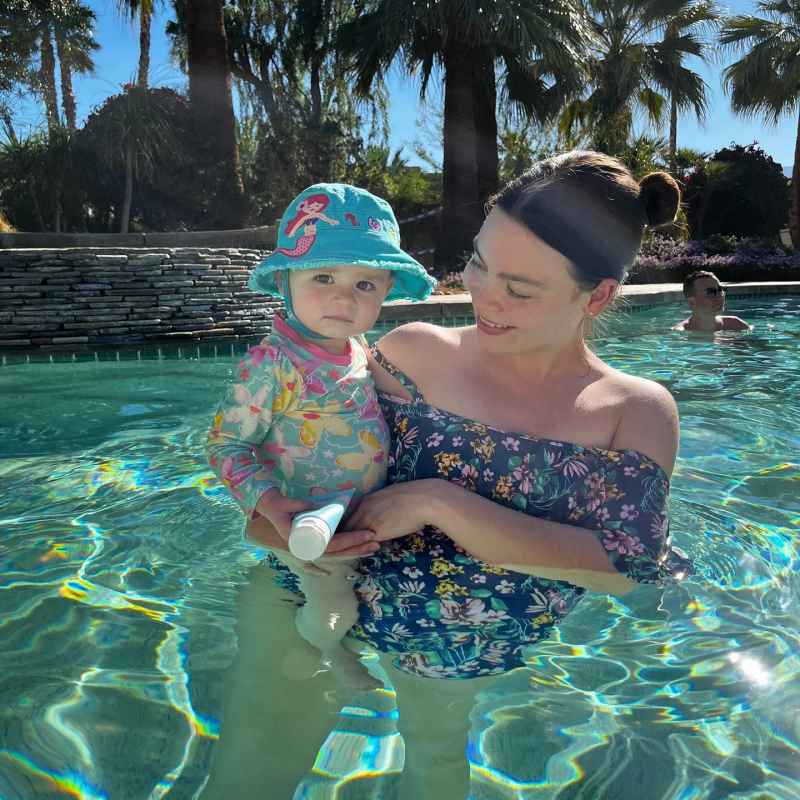 Pregnant Scarlett Hefner Rocks Bathing Suit Ahead of Twin Babies’ Arrival
