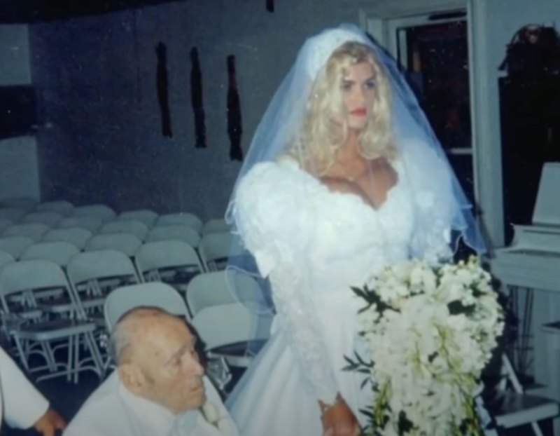 Remembering Anna Nicole Smith's Life in Pictures on 10th Anniversary of Her Death wed to J Howard Marshall