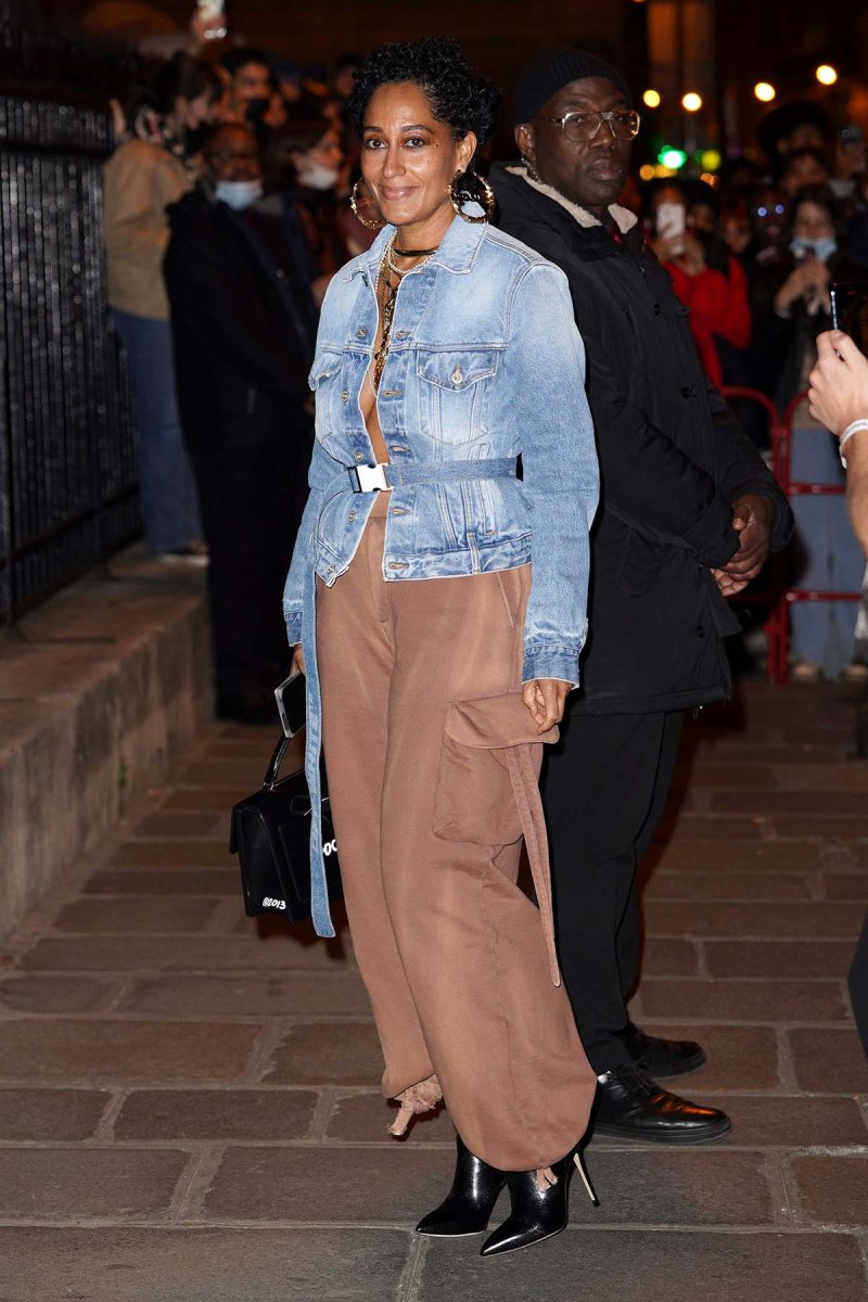 Rihanna Kendall Stars Attend Off White Show During Paris Fashion Week