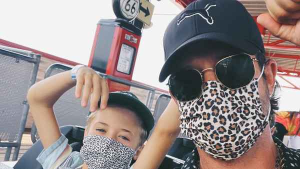Robin Thicke’s Son Julian, More Kids Wearing Face Masks Amid COVID Pandemic Promo