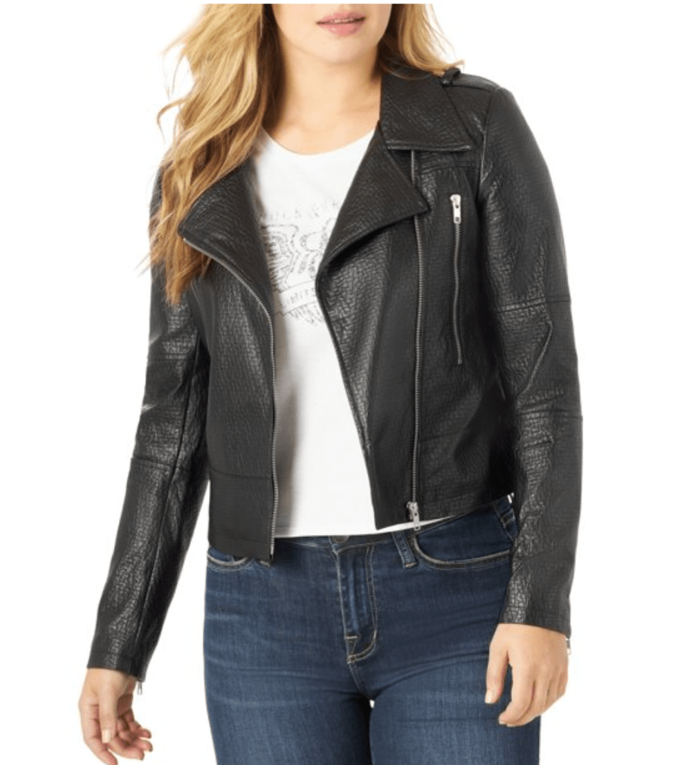 Rock & Republic Women's Classic Faux Leather Jacket