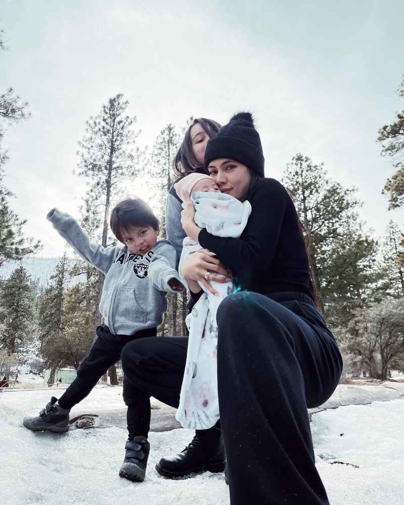 See Criss Angel’s Wife Shaunyl, More Celeb Parents Playing in Snow With Kids